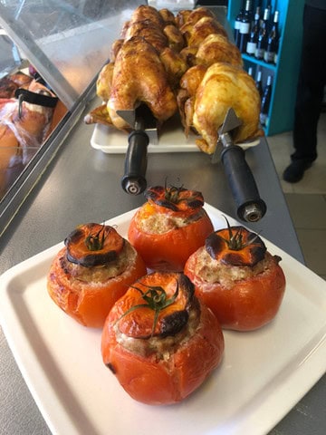 Tomates farcies - Traiteur saisonnier Valras - La Rotisserie du Casino